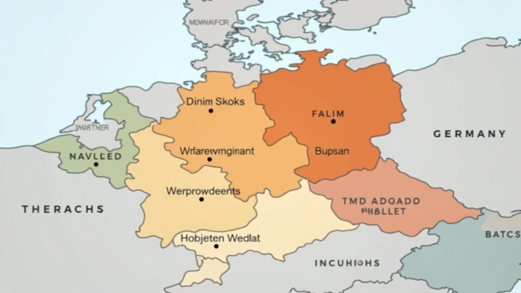 Arbeitslosenquoten-Vergleich zwischen Ost- und Westdeutschland, regionale Datenvisualisierung auf Deutschlandkarte
